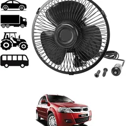 ccmm Black Compact Sleek Design 6inch/12V Car Interior High Airflow Fan-293 Car Interior Fan-picture-16