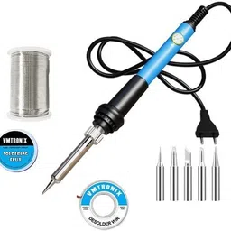 5-in-1 60W Adjustable Temperature Soldering Iron Kit | For Home & DIY Repair | 60 W Temperature Controlled-image-24