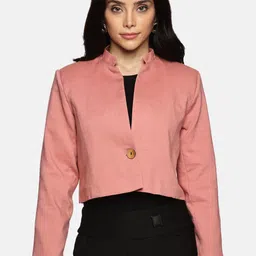 indyvarna Women Solid Single Breasted Casual Blazer-picture-35