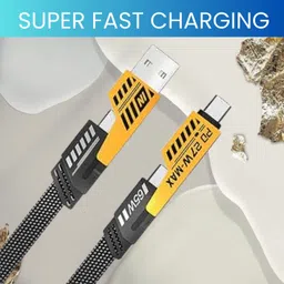 NANDGHER 4-in-1 Cable 1 m 4-in-1 Multi-Port Fast Charging, Data Sync Cable for Lightning, Type-C, USBD462-image-75