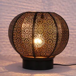 new era Metal Gold Table Lamp image 4