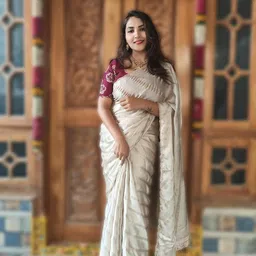 simsim trendz Self Design Bollywood Chiffon Saree-picture-21