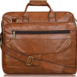 jexwall Men & Women Tan Messenger Bag-picture-22