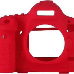 DIGICLIMBER Canon 5D Mark III RED Professional Silicone Rubber Detachable Protective Camera Case Cover, ONLYCamera Bag image 1