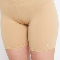 ds fashion Solid Women Swim Bottom Beige Swimsuit image 4