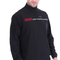 renessa Men Solid Sports Jacket image 2