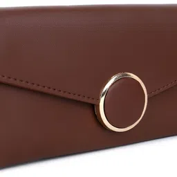 sassynslaying Casual, Formal Brown Clutch image 4