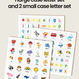 kidster Magnetic Alphabet Learning Book for Kids- Spelling, Phonics, Word Games (3+ Yrs) image 3
