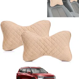 monolive Beige Memory Foam Car Pillow Cushion for Kia-picture-42