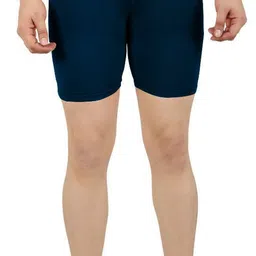 kyk Solid Men Blue Tights image 2