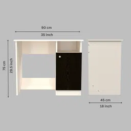 speciality panels Writing Multipurpose table with 10 years guarantee against Borer & Termites Engineered Wood Study Table image 4