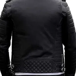 ashar enterprises Men Solid Biker/Riding Jacket image 2