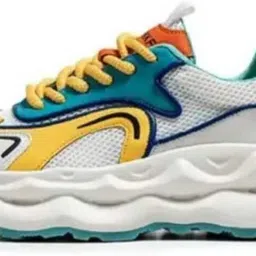 lucystores Men's White Comfortable Lightweight Outdoor Casual Running Shoes For Men Sneakers For Men image 3