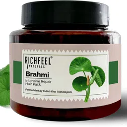 richfeel Brahmi Intensive Repair Hair Pack |Treats Damage & Split Ends 500gm-picture-24