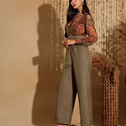 miss chase Printed Women Jumpsuit image 3