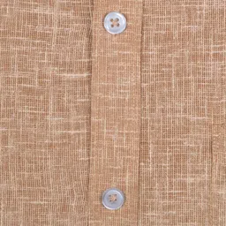 accox Men Regular Fit Solid Spread Collar Formal Shirt image 3