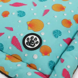 dear pet Dancing Pearl- Medium Blue Fabric Dog Mat image 4