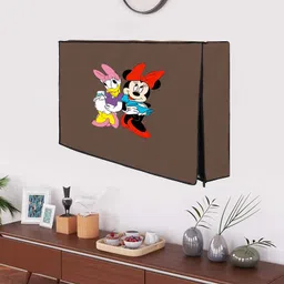 JM Homefurnishings Padded Cover, Dust Cover, etc. for 42 inch Computer Monitor, TV, LCD Monitor, etc. - LEDPBeigeJJ0642IN image 4