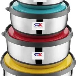 rk Steel Cookie Jar - 375 ml, 625 ml, 1000 ml, 1375 ml image 1