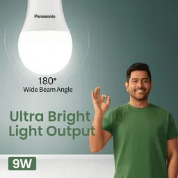 panasonic 9 W Basic Standard B22 LED Bulb image 2