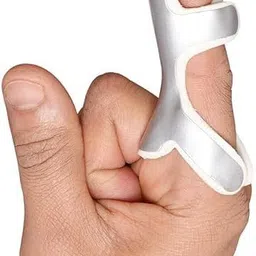 shashico Frog C Finger Splint | Orthopedic Finger Support for Pain Relief (Medium) Finger Support image 1