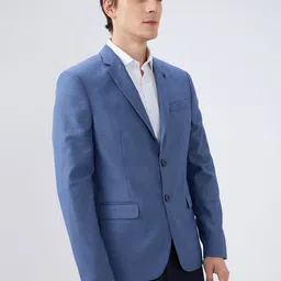 killer Men Solid Single Breasted Casual Blazer image 2