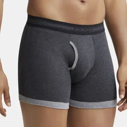 jockey 1017 Super Combed Cotton Rib Solid Men Trunk image 2