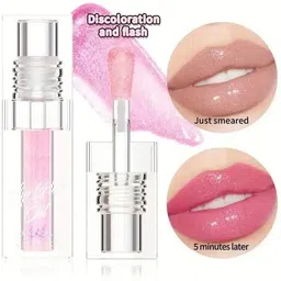 KOREAN MOISTURIZING COLOR CHANGING LIP GLOSS FOR GIRLS FRUITY-image-2