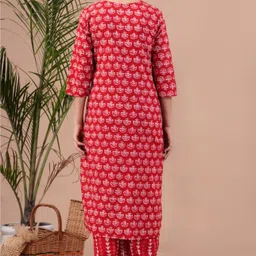 glider girl Women Pure Cotton Kurta Patiala Dupatta Set image 2