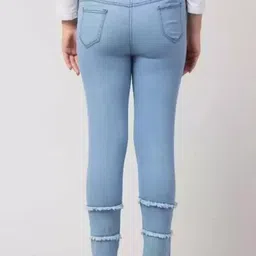 mk collection Women Regular High Rise Blue Jeans image 2
