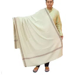 Vrinde Wool Solid Men Shawl image 1