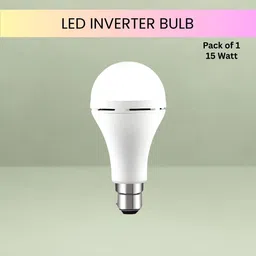 syara 15W Rechargeable Emergency Inverter LED Bulb, Upto 4 Hours Battery For HomeU46 4 hrs Bulb Emergency Light-picture-37