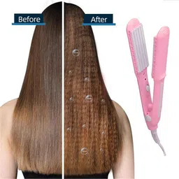 MARSELITE Professional Hair Crimper Machine Beveled edge for Crimping Hair For Girls Electric Hair Styler image 2