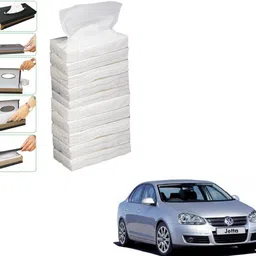 kozdiko 10 SET REFILLER WITH 100 PULLS (200 SHEETS) FOR VOLKSWAGEN JETTA OLD Vehicle Tissue Dispenser-picture-13