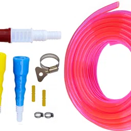 1/2" 5mtr Pipe 2pc Tap connector 1/2 “& 3/4” 1pc Nozzle 4pc connector & 5 clamp for Car washing , Garden and etc. Hose Pipe-image-48