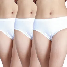 ni2 Pack of 3 Women Hipster White Panty-picture-21