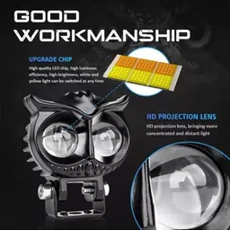 anaisha enterprises LED Fog Lamp Unit for Universal For Car Swift, Alto K10, Universal For Car, Alto image 3