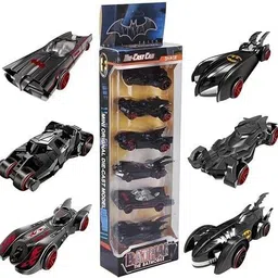 bestie toys Bat Hero Car Mini Model Car Metal Cars Set Push N Go 6 Pc Vehicles, Racing Cars-picture-27
