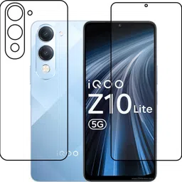 chakoor Front and Back Tempered Glass for IQOO Z10 LITE 5G-image-60