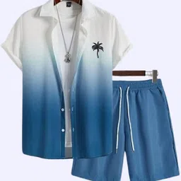 Shirt Regular Shorts Co-ords Set-image-6