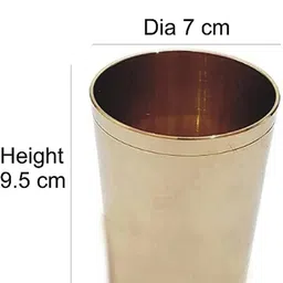 rbhmc bronze master Huda MFG.CO Bronze/KANSA Glass/Tumbler 250 ML Glass Shot Glass image 5