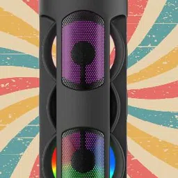 Clairbell WOW_64Lighting Bluetooth Tower Speaker with Mic - 15W 15 W Bluetooth Speaker-picture-15
