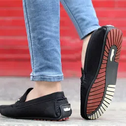 aadi Suede |Lightweight|Comfort|Summer|Trendy Loafers For Men-picture-15