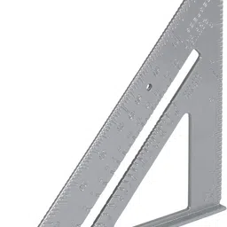 jrs traders Aluminum Alloy Rafter Square 7-Inch Length Tri-Square Tri-Square image 4