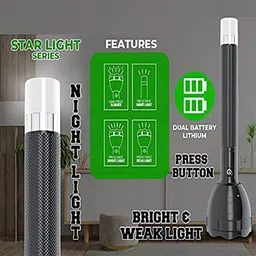 apexbeam Heavy Duty Rechargeable Flashlight for Work Torch image 4