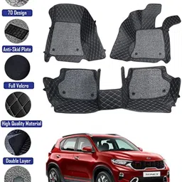 drizon Leatherite 7D Mat For Kia Sonet, GLA 200-picture-12