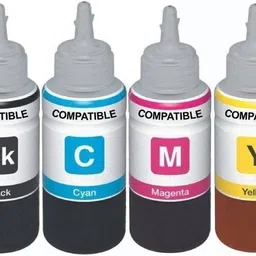 Speny Refill Ink Compatible For Epson Printers L100, L110, L130, L200, L210, L220, L300, L310, L350, L355, L360, L365, L455, L550, L555, L565, L1300 - 70 ML Each Bottle Multi Color Ink Black + Tri Color Combo Pack Ink Cartridge-image-44