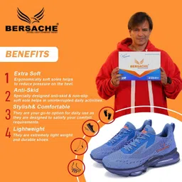 bersache Premium Sports ,Gym, Trending, Stylish Training & Gym Shoes For Men image 3