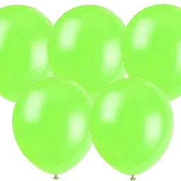 bashnsplash Solid 12 INCH LIGHT GREEN BALLOONS PARTY DECORATION (PACK OF 30) Balloon-picture-31