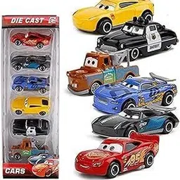 barodian's DIE CAST Metal Play Set - Perfect Toy Set for Kids (4 PC Cartoon CAR - DIECAST Metal - Pull Back Function)-picture-28